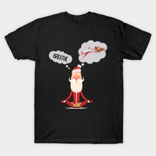 Funny Santa Wish For Christmas T-Shirt